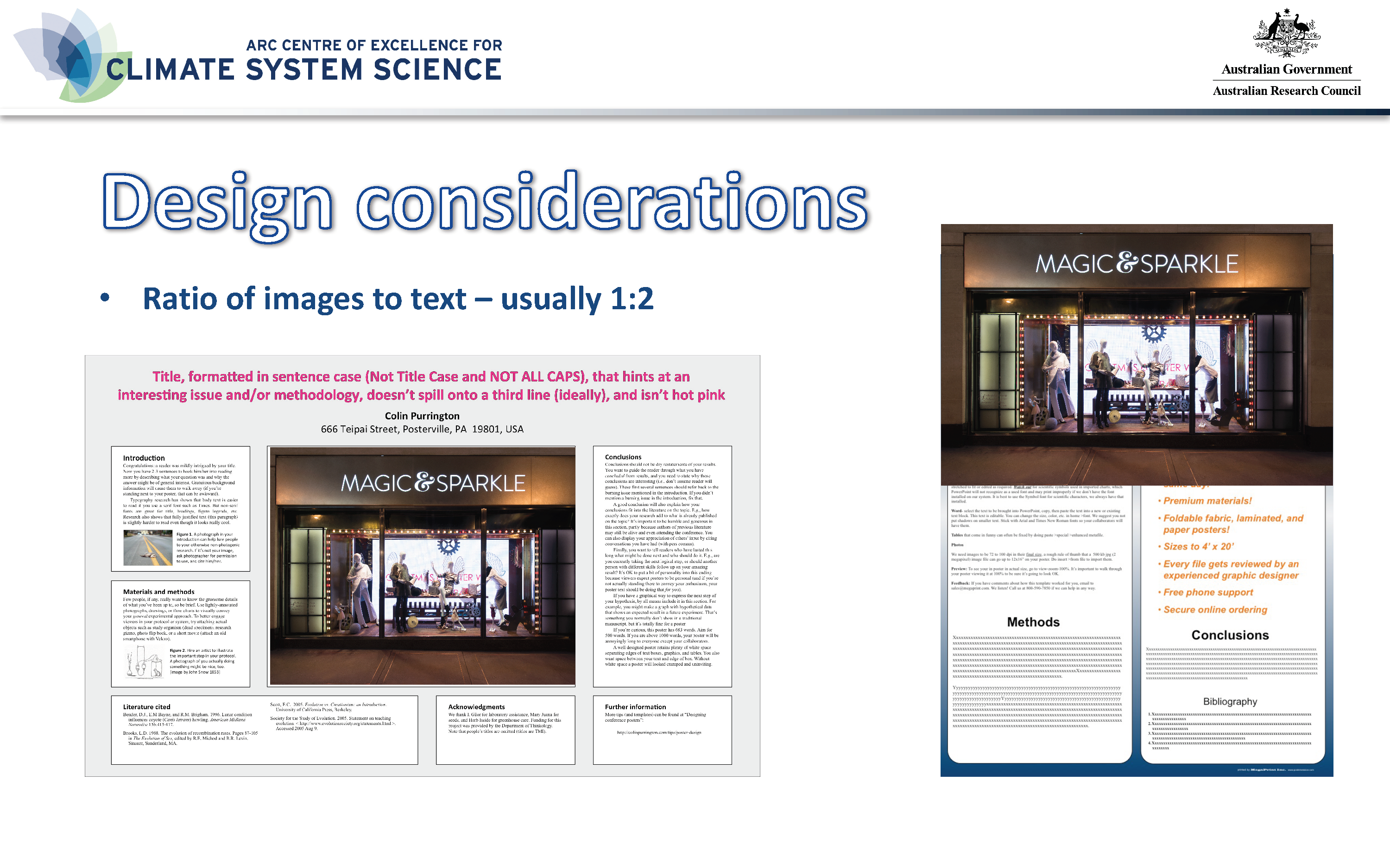 Mac scientific poster design software download